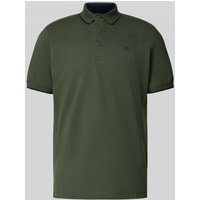 s.Oliver RED LABEL Regular Fit Poloshirt aus Baumwoll-Mix in Oliv, Größe XXL von s.Oliver RED LABEL