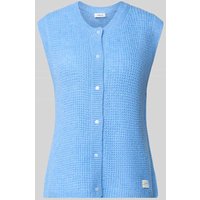 s.Oliver RED LABEL Regular Fit Pullunder mit Alpaka-Anteil in Hellblau, Größe 42 von s.Oliver RED LABEL
