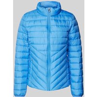 s.Oliver RED LABEL Regular Fit Steppjacke mit Stehkragen in Blau, Größe 38 von s.Oliver RED LABEL
