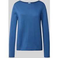 s.Oliver RED LABEL Regular Fit Strickpullover aus Baumwoll-Viskose-Mix in Blau, Größe 40 s.Oliver RED LABEL Regular Fit Strickpullover aus Baumwoll-Viskose-Mix in Blau, Größe 40 von s.Oliver RED LABEL