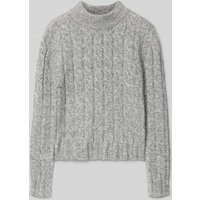 s.Oliver RED LABEL Regular Fit Strickpullover mit Zopfstrick Muster in Mittelgrau Melange, Größe 158 s.Oliver RED LABEL Regular Fit Strickpullover mit Zopfstrick Muster in Mittelgrau Melange, Größe 158 von s.Oliver RED LABEL