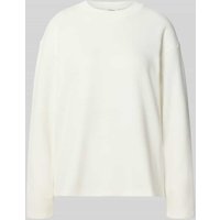 s.Oliver RED LABEL Regular Fit Pullover aus Baumwoll-Mix in Offwhite, Größe 46 von s.Oliver RED LABEL