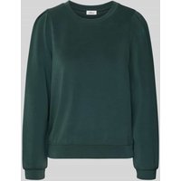s.Oliver RED LABEL Regular Fit Sweatshirt aus Modal-Mix in Dunkelgruen, Größe 46 von s.Oliver RED LABEL