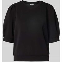 s.Oliver RED LABEL Regular Fit Sweatshirt aus Scuba in Black, Größe 40 von s.Oliver RED LABEL