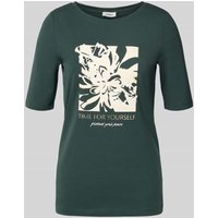s.Oliver RED LABEL Regular Fit T-Shirt aus Baumwoll-Mix in Dunkelgruen, Größe 38 s.Oliver RED LABEL Regular Fit T-Shirt aus Baumwoll-Mix in Dunkelgruen, Größe 38 von s.Oliver RED LABEL