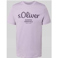 s.Oliver RED LABEL Regular Fit T-Shirt aus reiner Baumwolle in Flieder, Größe XXL s.Oliver RED LABEL Regular Fit T-Shirt aus reiner Baumwolle in Flieder, Größe XXL von s.Oliver RED LABEL