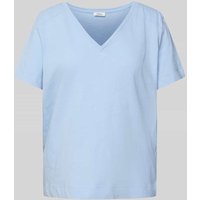 s.Oliver RED LABEL Regular Fit T-Shirt aus reiner Baumwolle in Hellblau, Größe 36 s.Oliver RED LABEL Regular Fit T-Shirt aus reiner Baumwolle in Hellblau, Größe 36 von s.Oliver RED LABEL