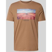 s.Oliver RED LABEL Regular Fit T-Shirt aus reiner Baumwolle in Mittelbraun, Größe XXL s.Oliver RED LABEL Regular Fit T-Shirt aus reiner Baumwolle in Mittelbraun, Größe XXL von s.Oliver RED LABEL