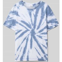s.Oliver RED LABEL Regular Fit T-Shirt aus reiner Baumwolle in Rauchblau, Größe 146 von s.Oliver RED LABEL