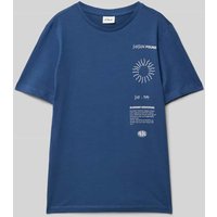 s.Oliver RED LABEL Regular Fit T-Shirt aus reiner Baumwolle in Rauchblau, Größe 146 s.Oliver RED LABEL Regular Fit T-Shirt aus reiner Baumwolle in Rauchblau, Größe 146 von s.Oliver RED LABEL