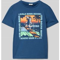 s.Oliver RED LABEL Regular Fit T-Shirt aus reiner Baumwolle in Rauchblau, Größe 92 s.Oliver RED LABEL Regular Fit T-Shirt aus reiner Baumwolle in Rauchblau, Größe 92 von s.Oliver RED LABEL