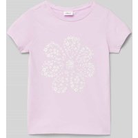 s.Oliver RED LABEL Regular Fit T-Shirt aus reiner Baumwolle mit Glitzer-Print in Lavender, Größe 92 s.Oliver RED LABEL Regular Fit T-Shirt aus reiner Baumwolle mit Glitzer-Print in Lavender, Größe 92 von s.Oliver RED LABEL