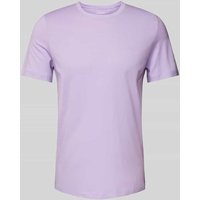 s.Oliver RED LABEL Regular Fit T-Shirt aus reiner Baumwolle mit gummiertem Label-Print in Lavender, Größe XXL s.Oliver RED LABEL Regular Fit T-Shirt aus reiner Baumwolle mit gummiertem Label-Print in Lavender, Größe XXL von s.Oliver RED LABEL