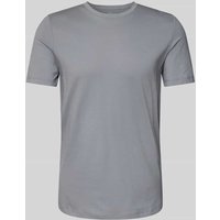 s.Oliver RED LABEL Regular Fit T-Shirt aus reiner Baumwolle mit gummiertem Label-Print in Mittelgrau, Größe XXL s.Oliver RED LABEL Regular Fit T-Shirt aus reiner Baumwolle mit gummiertem Label-Print in Mittelgrau, Größe XXL von s.Oliver RED LABEL