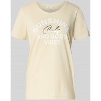 s.Oliver RED LABEL Regular Fit T-Shirt mit Frontprint in Sand, Größe 40 s.Oliver RED LABEL Regular Fit T-Shirt mit Frontprint in Sand, Größe 40 von s.Oliver RED LABEL