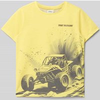 s.Oliver RED LABEL Regular Fit T-Shirt mit Motiv-Print in Senf, Größe 116 s.Oliver RED LABEL Regular Fit T-Shirt mit Motiv-Print in Senf, Größe 116 von s.Oliver RED LABEL