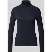 s.Oliver RED LABEL Regular Fit Turtleneck aus reiner Baumwolle in Marine, Größe 42 von s.Oliver RED LABEL