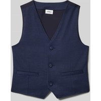 s.Oliver RED LABEL Regular Fit Weste mit Rückenteil aus Taft in Marine, Größe 134 s.Oliver RED LABEL Regular Fit Weste mit Rückenteil aus Taft in Marine, Größe 134 von s.Oliver RED LABEL
