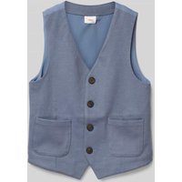 s.Oliver RED LABEL Regular Fit Weste mit Viskose in Rauchblau, Größe 140 s.Oliver RED LABEL Regular Fit Weste mit Viskose in Rauchblau, Größe 140 von s.Oliver RED LABEL