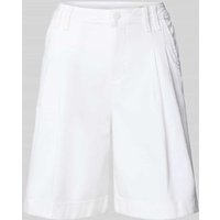s.Oliver RED LABEL Relaxed Fit Bermuda aus Baumwoll-Mix in Weiss, Größe 48 von s.Oliver RED LABEL