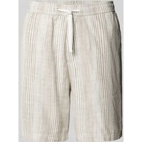 s.Oliver RED LABEL Relaxed Fit Bermudas aus reiner Baumwolle in Beige, Größe XXXL von s.Oliver RED LABEL