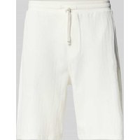 s.Oliver RED LABEL Relaxed Fit Bermudas aus reiner Baumwolle in Offwhite, Größe M von s.Oliver RED LABEL