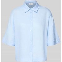 s.Oliver RED LABEL Relaxed Fit Bluse aus reinem Leinen in Bleu, Größe 42 s.Oliver RED LABEL Relaxed Fit Bluse aus reinem Leinen in Bleu, Größe 42 von s.Oliver RED LABEL