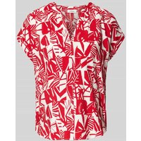 s.Oliver RED LABEL Relaxed Fit Blusenshirt aus Viskose-Mix in Rot, Größe 38 von s.Oliver RED LABEL