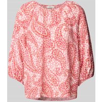 s.Oliver RED LABEL Relaxed Fit Blusenshirt aus Viskose-Mix in Rot, Größe 42 von s.Oliver RED LABEL