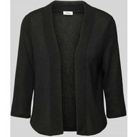 s.Oliver RED LABEL Relaxed Fit Cardigan aus Bouclé in BLACK, Größe 48 von s.Oliver RED LABEL
