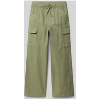 s.Oliver RED LABEL Relaxed Fit Cargohose aus reiner Baumwolle in Schilf, Größe 140 s.Oliver RED LABEL Relaxed Fit Cargohose aus reiner Baumwolle in Schilf, Größe 140 von s.Oliver RED LABEL