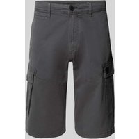 s.Oliver RED LABEL Relaxed Fit Cargoshorts aus Baumwoll-Mix in Anthrazit, Größe 32 von s.Oliver RED LABEL