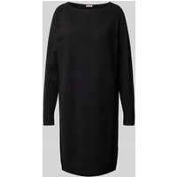 s.Oliver RED LABEL Loose Fit Strickkleid mit U-Boot-Ausschnitt in Black, Größe 40 von s.Oliver RED LABEL