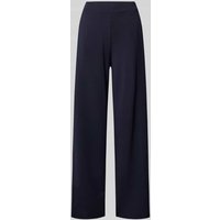 s.Oliver RED LABEL Relaxed Fit Jersey-Hose mit Herz-Stickerei in Marine, Größe 46 von s.Oliver RED LABEL