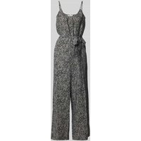 s.Oliver RED LABEL Relaxed Fit Jumpsuit aus strukturiertem Viskose-Mix in BLACK, Größe 34 von s.Oliver RED LABEL