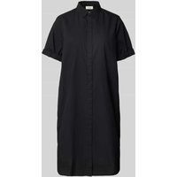 s.Oliver RED LABEL Relaxed Fit Kleid aus reiner Baumwolle in BLACK, Größe 42 von s.Oliver RED LABEL
