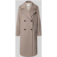 s.Oliver RED LABEL Relaxed Fit Mantel mit Woll-Anteil in Taupe Melange, Größe 38 s.Oliver RED LABEL Relaxed Fit Mantel mit Woll-Anteil in Taupe Melange, Größe 38 von s.Oliver RED LABEL