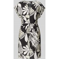 s.Oliver RED LABEL Relaxed Fit Minikleid aus Viskose-Mix in Black, Größe 44 von s.Oliver RED LABEL
