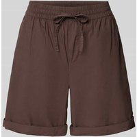 s.Oliver RED LABEL Relaxed Fit Shorts aus Baumwoll-Lyocell-Mix in Dunkelbraun, Größe 38 s.Oliver RED LABEL Relaxed Fit Shorts aus Baumwoll-Lyocell-Mix in Dunkelbraun, Größe 38 von s.Oliver RED LABEL