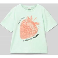 s.Oliver RED LABEL Relaxed Fit T-Shirt aus reiner Baumwolle mit Frontprint in Mint, Größe 146 s.Oliver RED LABEL Relaxed Fit T-Shirt aus reiner Baumwolle mit Frontprint in Mint, Größe 146 von s.Oliver RED LABEL