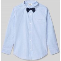 s.Oliver RED LABEL Slim Fit Hemd aus Baumwoll-Mix in Bleu, Größe 140 s.Oliver RED LABEL Slim Fit Hemd aus Baumwoll-Mix in Bleu, Größe 140 von s.Oliver RED LABEL