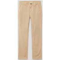 s.Oliver RED LABEL Slim Fit Hose mit Gesäßtasche in Camel, Größe 146 von s.Oliver RED LABEL