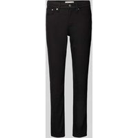 s.Oliver RED LABEL Slim Fit Jeans im 5-Pocket-Design in Black, Größe 42/30 von s.Oliver RED LABEL