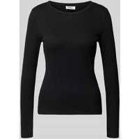 s.Oliver RED LABEL Slim Fit Langarmshirt in Ripp-Optik in BLACK, Größe 40 s.Oliver RED LABEL Slim Fit Langarmshirt in Ripp-Optik in BLACK, Größe 40 von s.Oliver RED LABEL