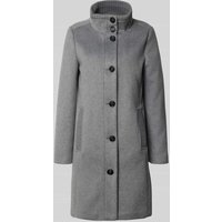 s.Oliver RED LABEL Slim Fit Mantel mit Woll-Anteil in Hellgrau Melange, Größe 32 s.Oliver RED LABEL Slim Fit Mantel mit Woll-Anteil in Hellgrau Melange, Größe 32 von s.Oliver RED LABEL