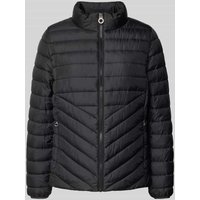 s.Oliver RED LABEL Slim Fit Steppjacke mit Stehkragen in Metallic Black, Größe 42 s.Oliver RED LABEL Slim Fit Steppjacke mit Stehkragen in Metallic Black, Größe 42 von s.Oliver RED LABEL