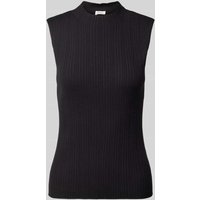 s.Oliver RED LABEL Slim Fit Stricktop aus Viskose-Stretch in Ripp-Optik in Black, Größe 42 s.Oliver RED LABEL Slim Fit Stricktop aus Viskose-Stretch in Ripp-Optik in Black, Größe 42 von s.Oliver RED LABEL