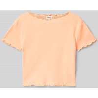 s.Oliver RED LABEL Slim Fit T-Shirt aus reiner Baumwolle in Apricot, Größe 170 s.Oliver RED LABEL Slim Fit T-Shirt aus reiner Baumwolle in Apricot, Größe 170 von s.Oliver RED LABEL