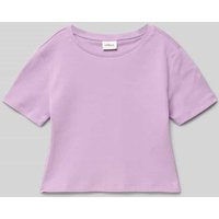 s.Oliver RED LABEL Slim Fit T-Shirt aus reiner Baumwolle in Lavender, Größe 158 s.Oliver RED LABEL Slim Fit T-Shirt aus reiner Baumwolle in Lavender, Größe 158 von s.Oliver RED LABEL