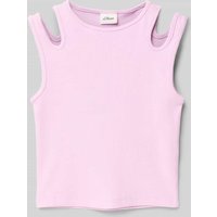 s.Oliver RED LABEL Slim Fit Tank Top mit Cut Outs in Flieder, Größe 92 s.Oliver RED LABEL Slim Fit Tank Top mit Cut Outs in Flieder, Größe 92 von s.Oliver RED LABEL